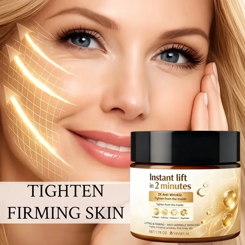 Retinol Collagen Facial Cream with Hyaluronic Acid, Firming Anti Aging Moisturizing Anti Wrinkle Moisturizer, Rejuvenating, Smooths Skin, Enhances Elasticity, Daily Skincare for Women