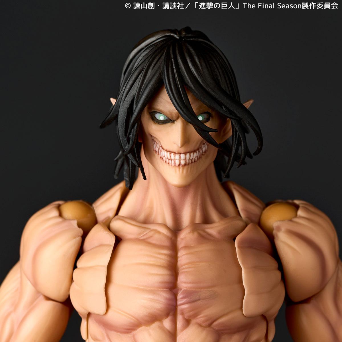 Original In Stock Revoltech AMAZING YAMAGUCHI Eren Jaeger Anime Action Figures Model Collection Toy