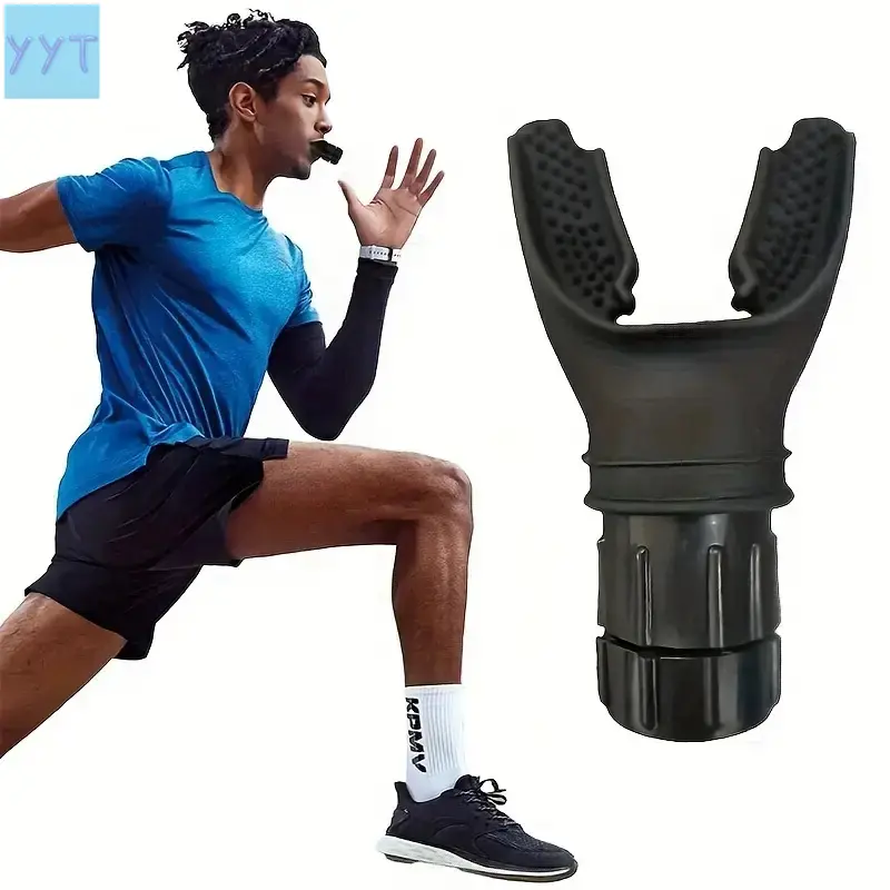 YYT1 Adjustable Resistance Breathing Trainer, Portable Fitness Device with Silicone Mouthpiece, Enhances Lung Capacity & Sleep Quality, Home Training Equipment, Exercise Equipment, Exercise Gear, Training Aids, Training Tool