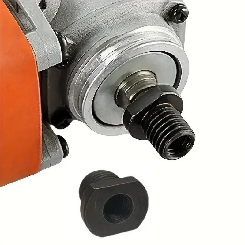 Angle Grinder Conversion Kit, M10 to M14 and M16 Metal Thread Adapter, Professional Choice for DIY Enthusiasts and Engineers with Electric Angle Grinders and Polishing Spindle Nut Connectors