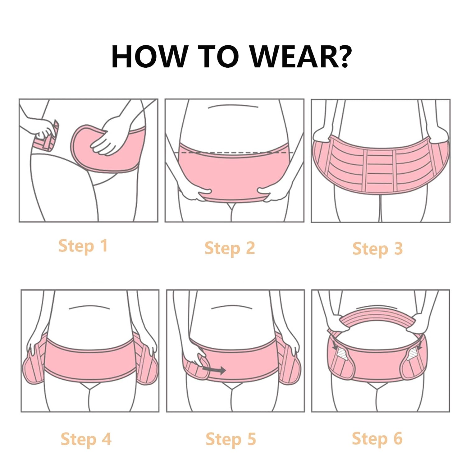 Pregnancy Belly Band Adjustable, Plus Size Comfort, Essential Maternity Item, All Stages of Pregnancy