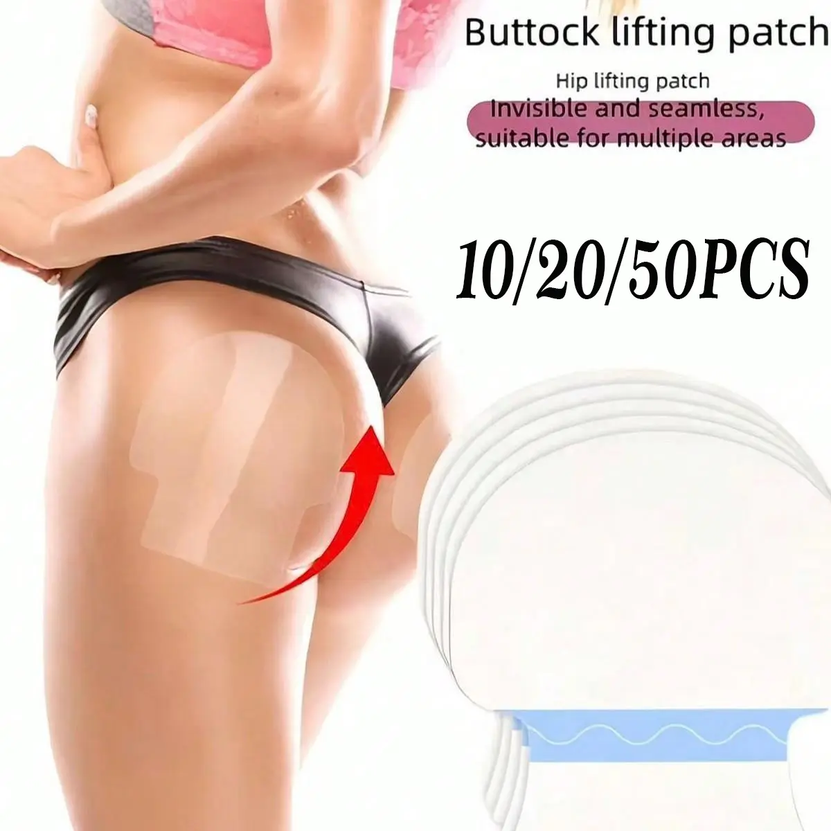 Invisible Thigh Lift Patches, Anti-Friction Leg Stickers, Waterproof Comfortable, Suitable for Men and Women, Daily and Special Occasions
