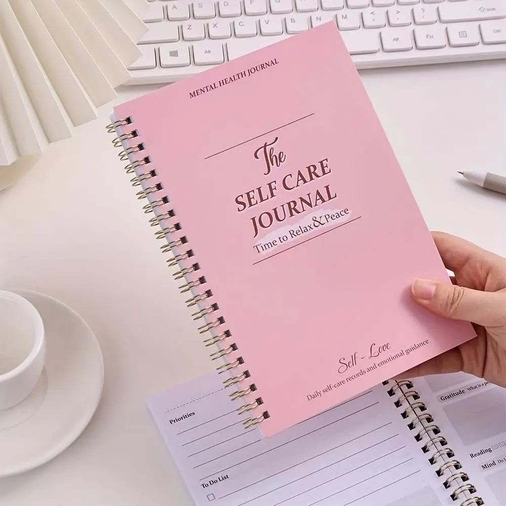 Self Care Journal for Mental Health, Personal Wellness Planner, Daily Reflection Notebook, Stress Relief Tool, Ideal Gift for Relaxation