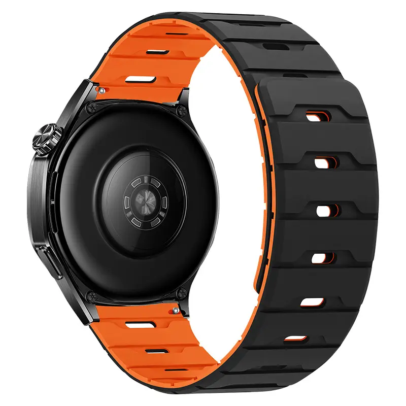 New Universal Magnetic Silicone Watch Strap