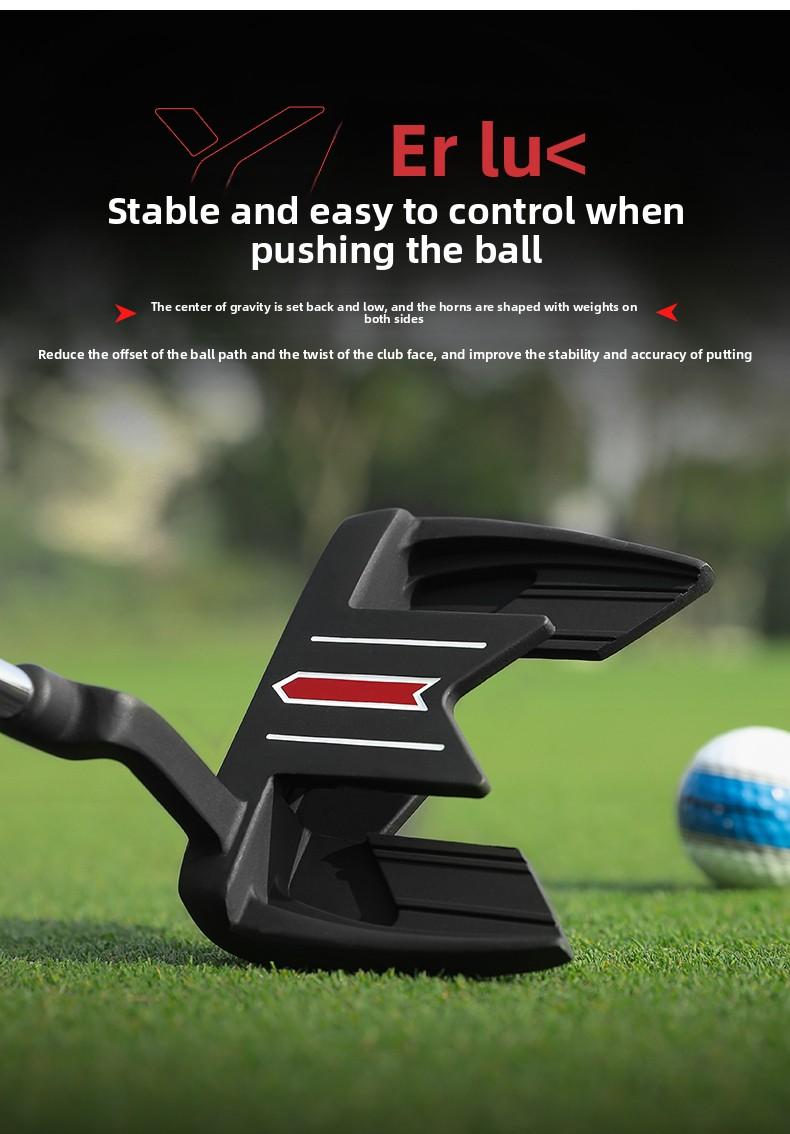Men's Golf Putter - Featuring Arrow Alignment Line, Stable Low Center of Gravity, and High Forgiveness (Single Putter)