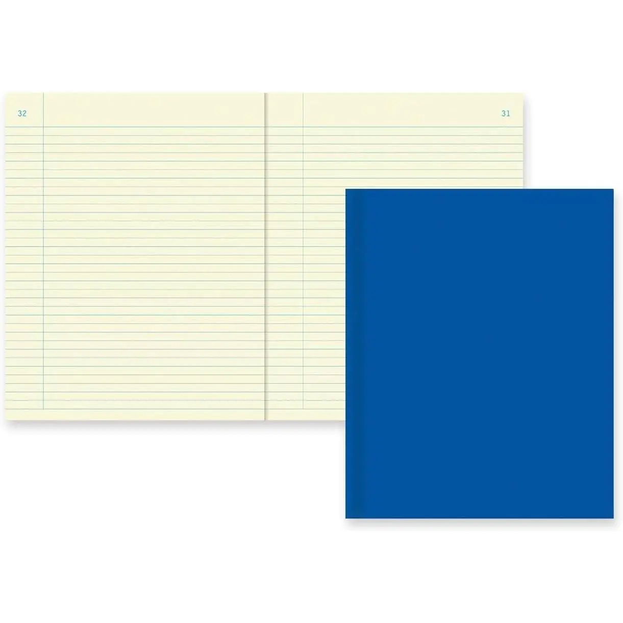 NATIONAL 43581 Chemistry Notebook, Blue cover, Narrow Ruled, 11" x 8.5", 60 Sheets, (43571)
