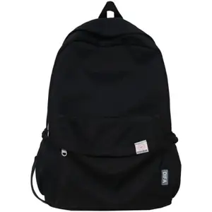 Sweet Cute Solid Color Large Capacity Backpack, School & Travel Rucksack for Teen Girls & Women