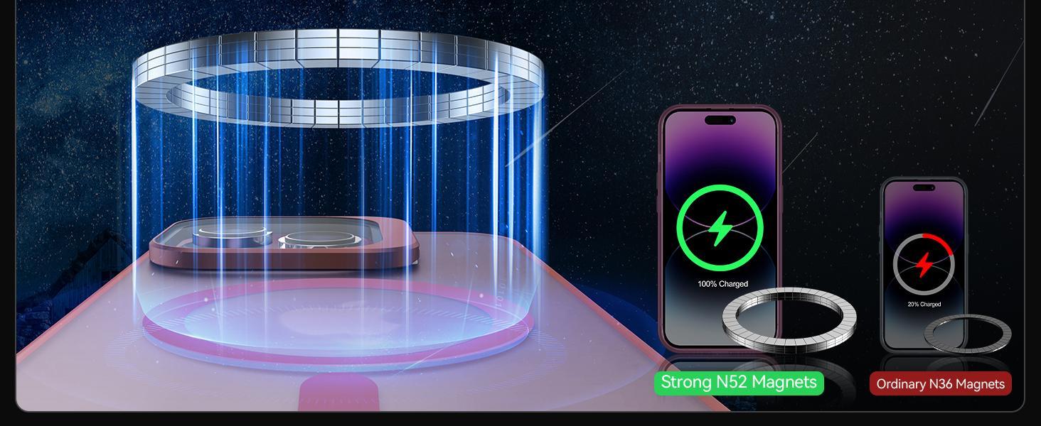 for iPhone 13 Case/iPhone 14 Case with Camera Cover Stand [Built-in 9H Camera Lens Protector][Fit for Magsafe] Military Grade Shockproof Translucent Matte Magnetic Phone Case 6.1",Pink