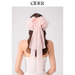 Cider BOWKNOT MESH HAIR CLIP