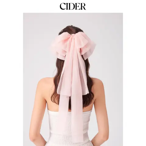 Cider BOWKNOT MESH HAIR CLIP