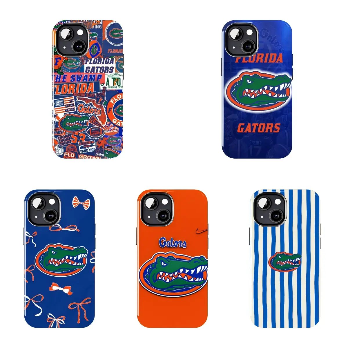 Florida Gators Phone Case Suitable for iPhone 18-11 Pro Max/Plus and  Samsung Galaxy S23-25