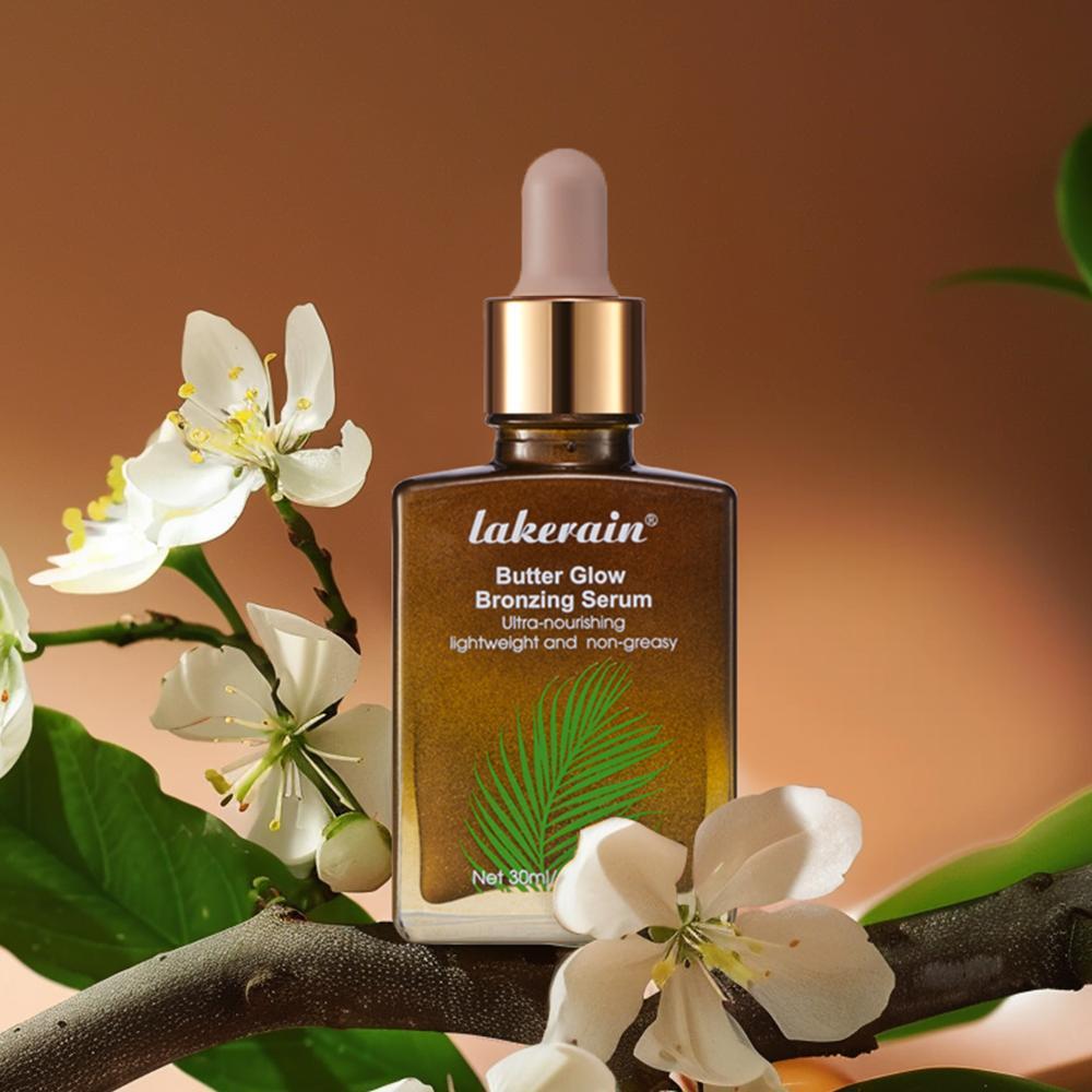 Butter Glow Bronzing Serum, Face Tanning Serum, 1 Box Gentle, Hydrating Nourishing Skincare Bronzing Drops for Radiant, Natural Sunkissed Complexion, Moisturizing Skin Care Product for Women, Moisturize, Bronze, Hydrate, Moisturizer, Moisturizing Formula