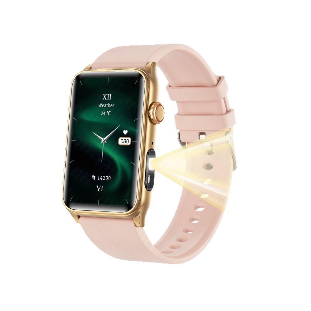 New smart watch with Bluetooth calling, blood glucose, heart rate, blood pressure, blood oxygen, and sleep monitoring