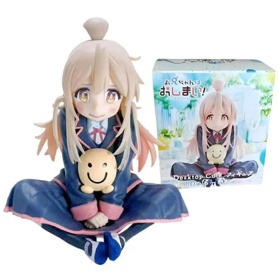 TWO kinds taito Desktop Decoration cute onimai: now I'm your sister anime figure oyama mahiro  PVC Anime Cartoon Model Toy Gif