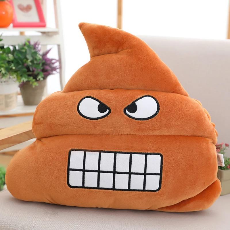 25-45CM Kawaii Cartoon Anime Toilet Expressions Stuffed Plush Toys Funny Poop Toys Pillow Children's Holiday GiftsHigh Quality & Durable, Perfect Gift for Kids & Adults