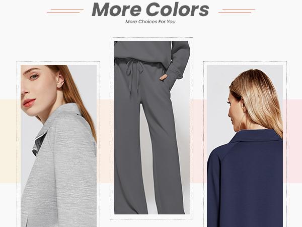 Casly Lamiit Women's 2 Piece Outfits Lounge Set 2026 Oversized Half Zip Sweatshirt & Wide Leg Sweatpants Navy Blue Minimalist Cozy Fabric Trendy Design All Match Longsleeves Casly Lamiit Women's 2 Piece Outfits Lounge Set 2026 Oversized Half Zip Sweatshirt & Wide Leg Sweatpants Navy Blue Minimalist Cozy Fabric Trendy Design All Match Longsleeves