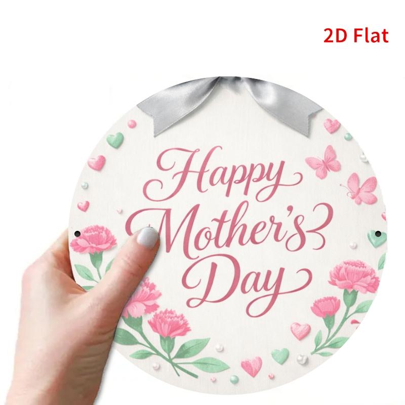 Mother's Day Plaque - Elegant Heartwarming Gift with & Mom Design, Tabletop or Wall Decor for Home, Office - Perfect for Birth & for Every Mother,Perfect for Room Decor