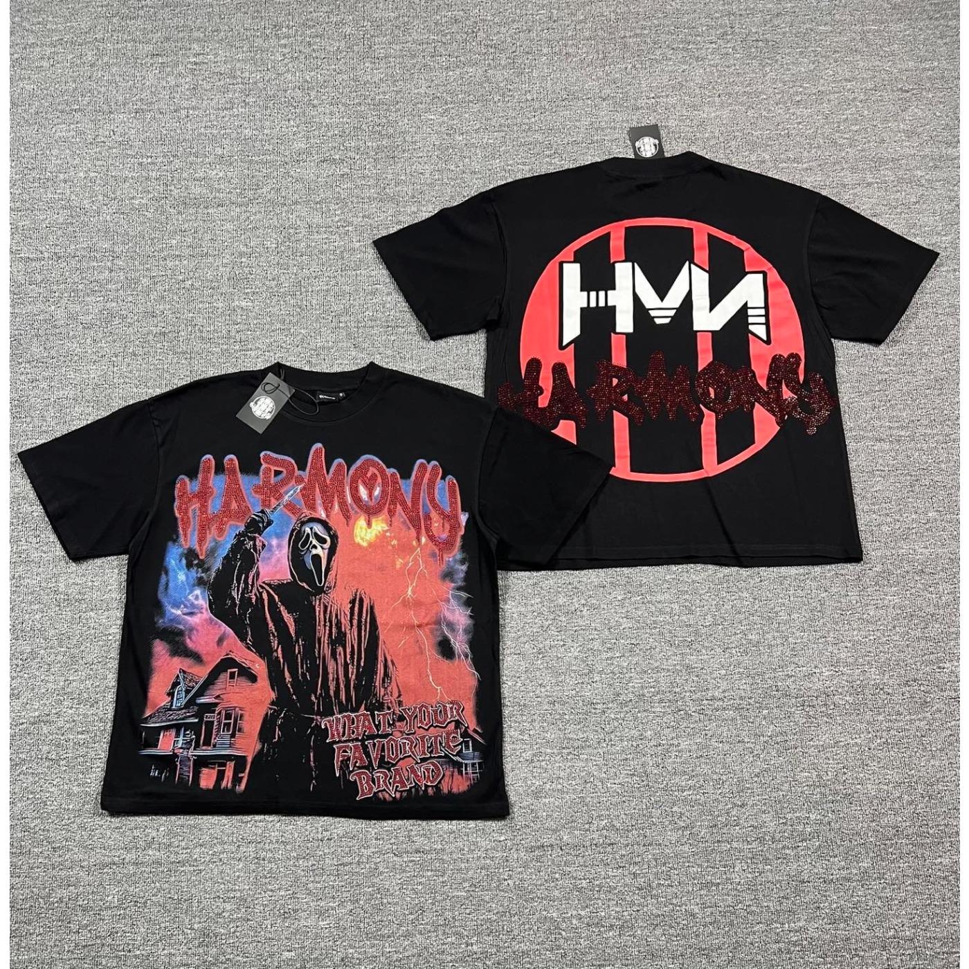 Y2K Vintage Washed Streetwear T-Shirt, Shiny Rhinestone Diamond Graphic, Crew Neck Cotton Oversized Short Sleeve Hip Hop Tee For Men