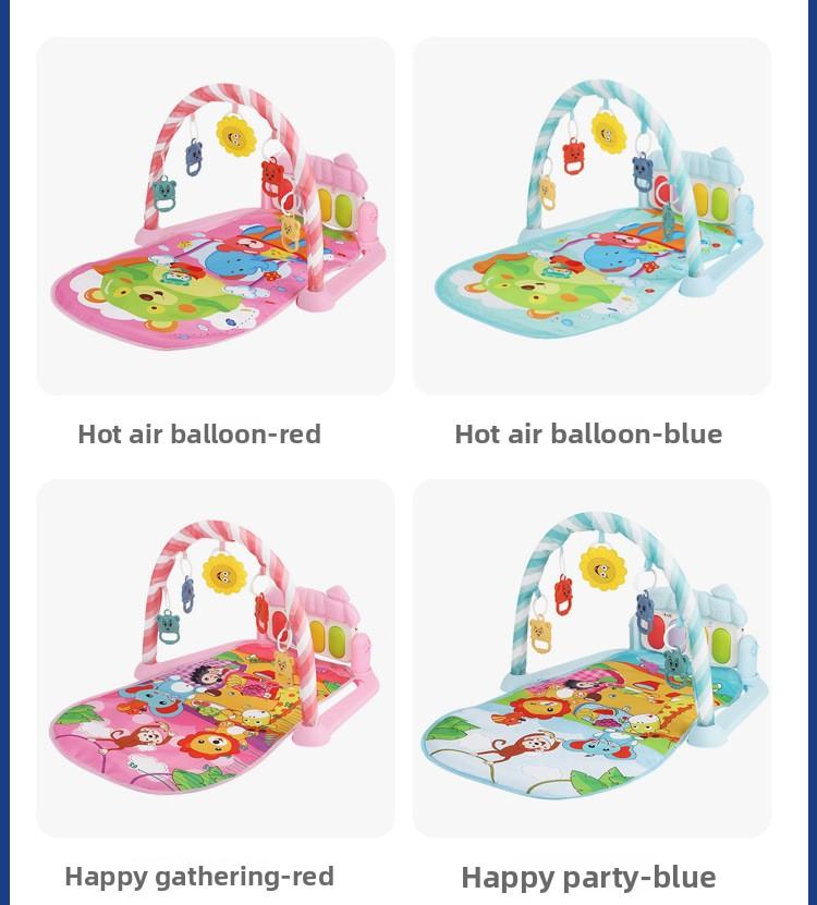 Baby Activity Play Mat |   Musical Kick Piano Gym for Tummy Time Fun