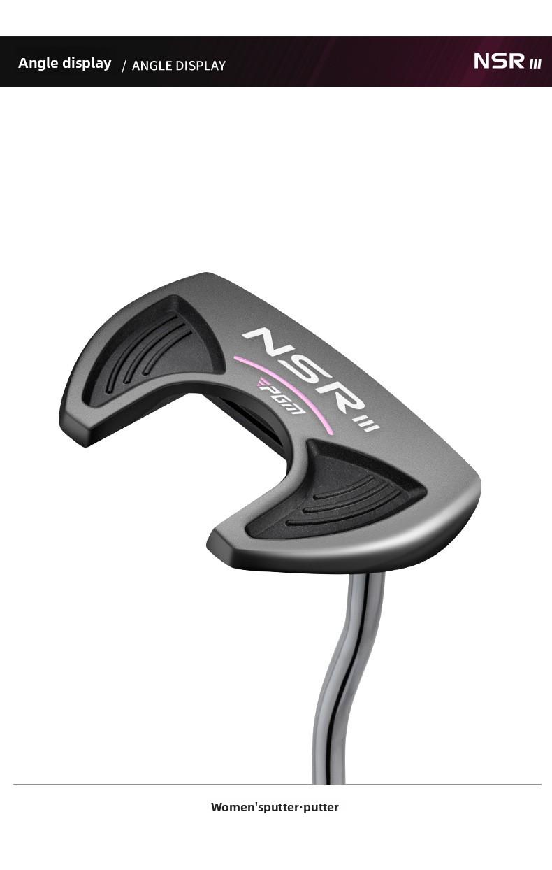 Women's Golf Putter - Single Club| Stable, Low Center of Gravity, High Forgiveness| Features Alignment Line