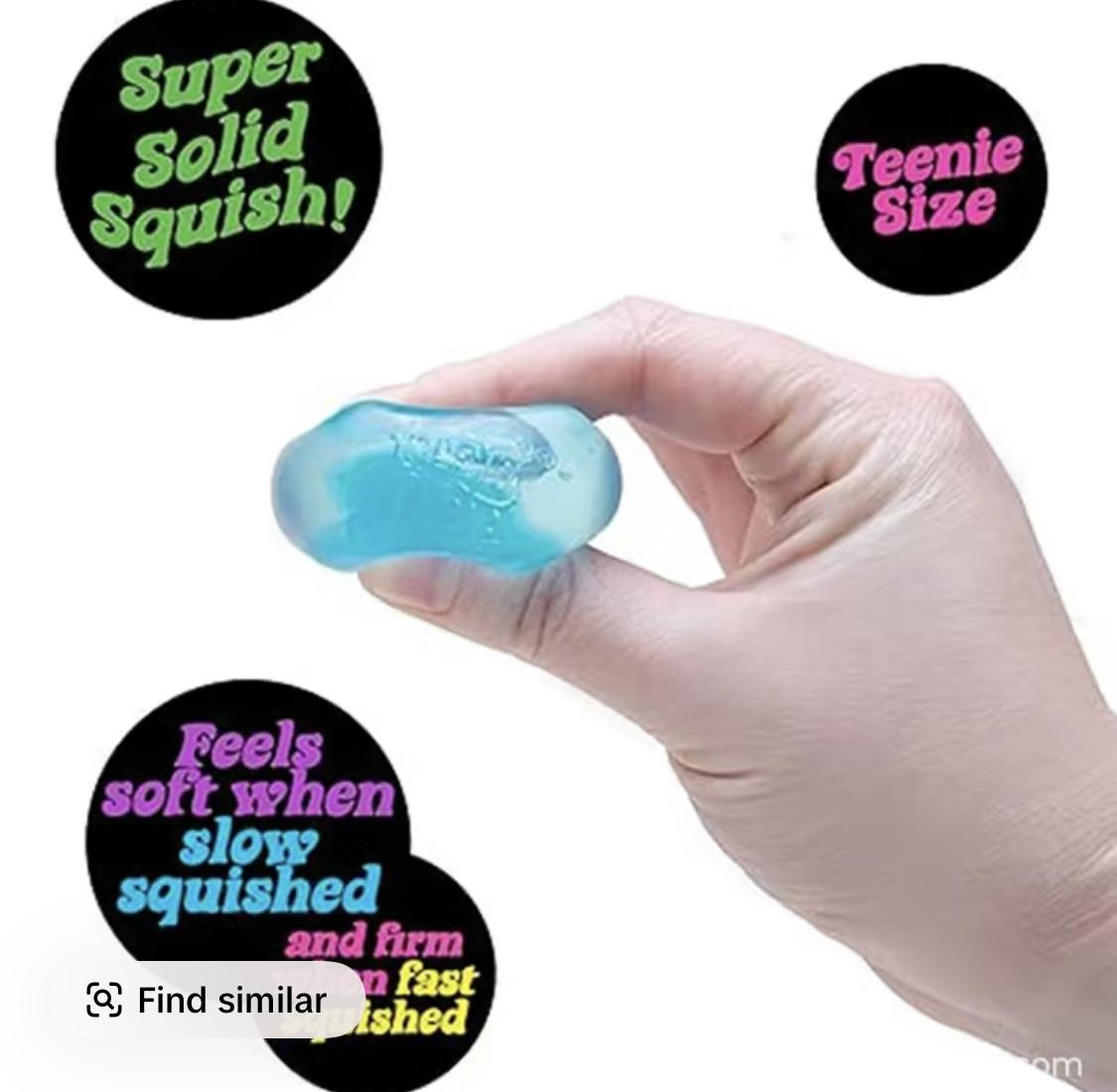 Squishy Toys, Stress Cubes, Fidget Toys, and Stress Balls for Kids and Adults-Squeeze Squishies for Anxiety and Stress Relief, Ice-Themed Squishy Cubes, Sugar Balls, and Sensory Toys.Nice Cube Cubes with Box