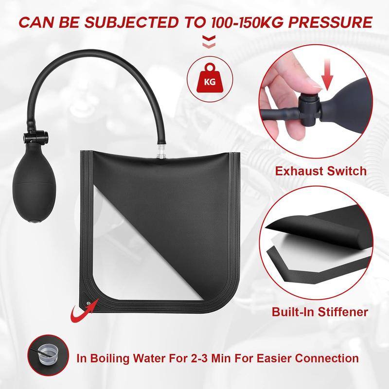 Car Unlock tool set, Car Repair Tool Kit Portable Automotive Tool Set 14 PCS with Carrying Bag for Cars & Trucks Universal Car emergency tool Vehicle