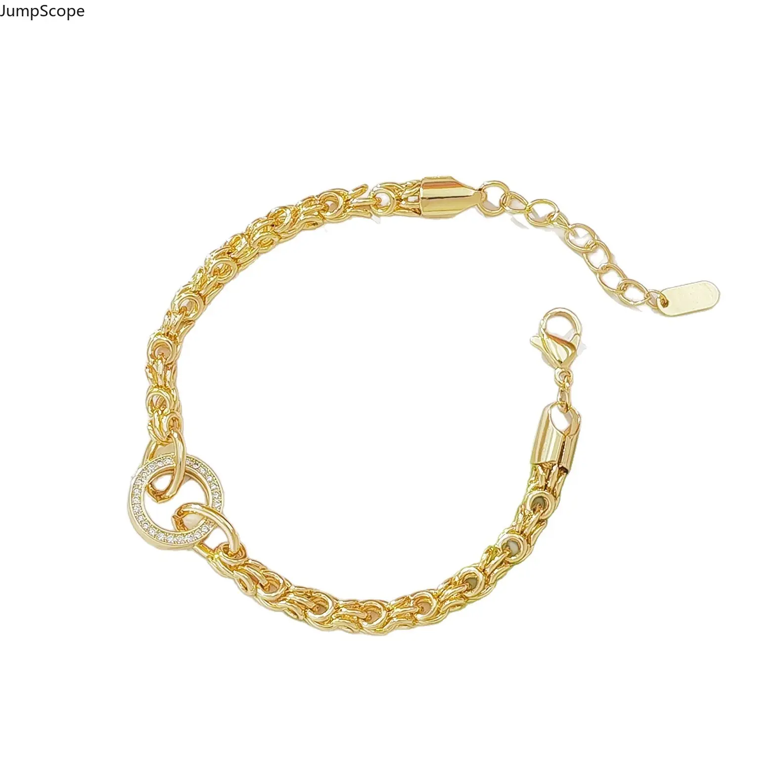 Minimalist Textured Twisted Rope Double Circle Sparkly Statement Bracelet, Ideal For Daily Commute Date Banquet Portrait Photoshoot & Elegant Romantic Sentimental Gifts for Her Bride Girlfriend