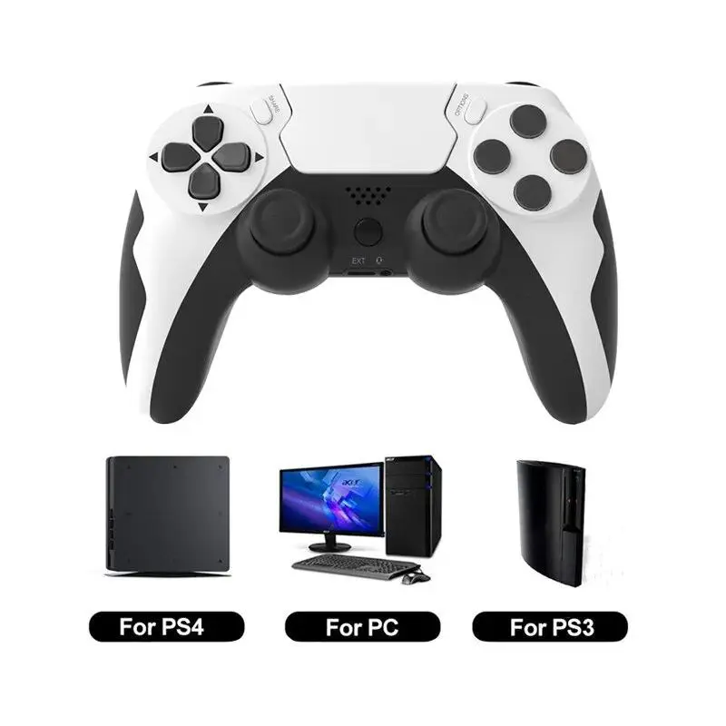 P48 Wireless Gamepad, 6-Axis Gyroscope & Dual Vibration Bluetooth Controller for PS4, PS3 Consoles & Windows 7/8/10 PC Joystick