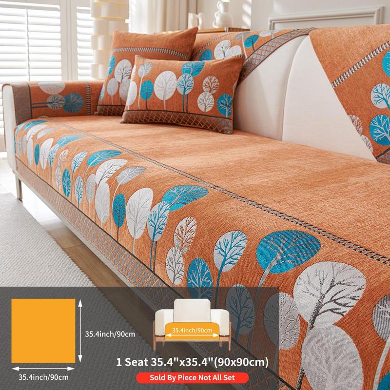 Bohemian Style Sofa Cover, 1 Count Colorful Non-slip Slipcover, Soft Sofa Protector for Home Living Room Hotel Decor, Sofa Couch Covers