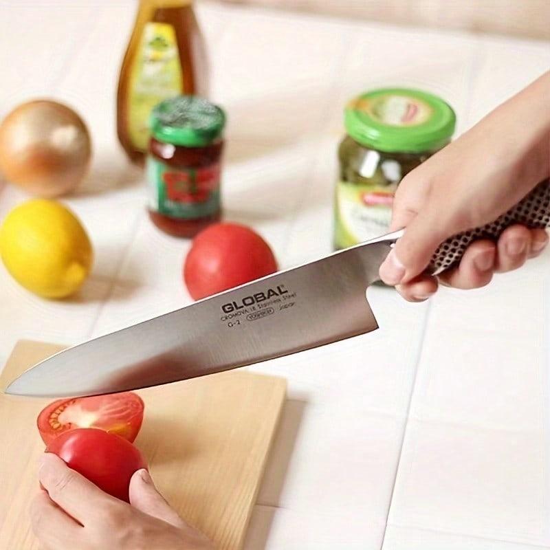 1Pc Japanese Chef Knife – Stainless Steel Home Kitchen Quality Knives for Precise Vegetable and Meat Cutting Great Gift Kitchen Tools