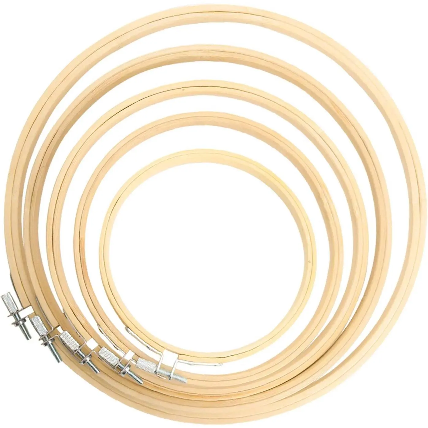 5 count Embroidery Hoops  Circle   Hoop Ring 5 inch to 10 inch for Embroidery and