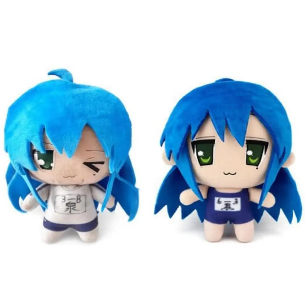 2026 hot item 10CM Stuffed Anime Lucky Star Izumi Konata Plushie Toys Peripherals Cotton Doll Backpack Decorative Pendant Keycahin Gifts Popular toys
