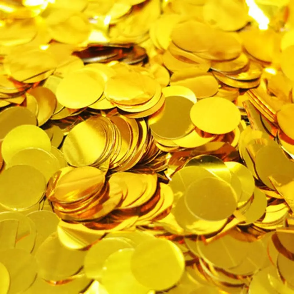 Confetti 1 inch Table Confetti Glitter 5000 count for Wedding Party Decoration or Filled Balloons