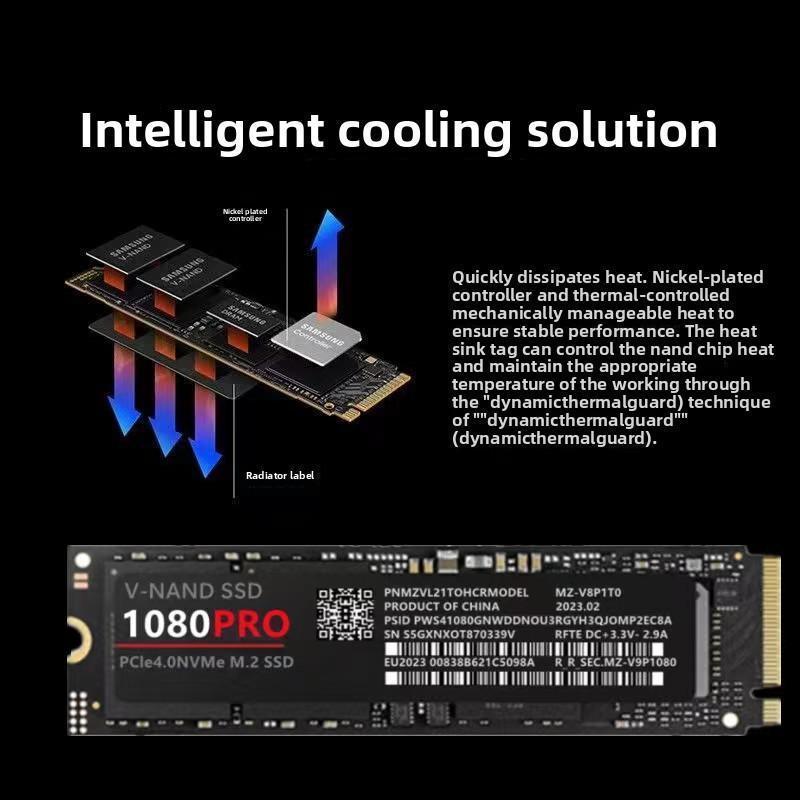 Global Notebook High-Speed M.2 Solid State Drive 1080 Pro NGFF Expansion Upgrade 1TB 2TB 4TB Desktop Computer Pcie Ssd Nvme Ssd