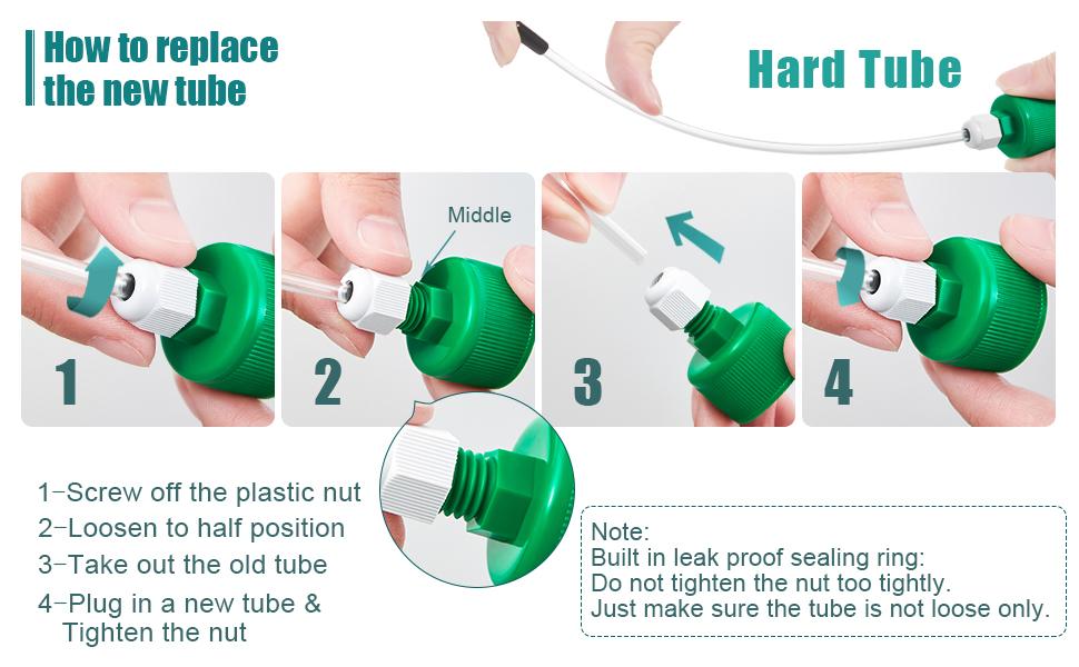 Silicone Treadnmill Belt Lubricants/Lubes,8.4 Ounce, High Temperature Resistant and Stable Lubricant,with Hard Application Tubes and Precision Screw Caps for Easy Use