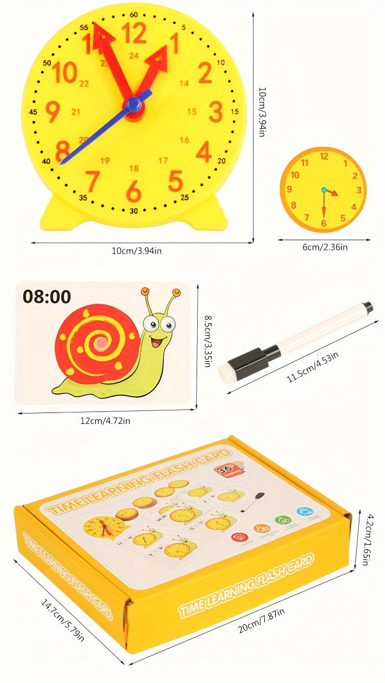 The Multifunctional Digital Clock Teaching Tool Is an Educational Toy That Helps in Learning to Tell Time And Manage Time Effectively.