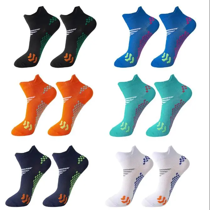 3Pairs Men & Women's Compression Ankle Support Socks, Soft Breathable, Breathable Fabric, Anti-Slip, Moisture-Wicking Athletic Ankle Socks for Running, Gym, Mixed Color Socks