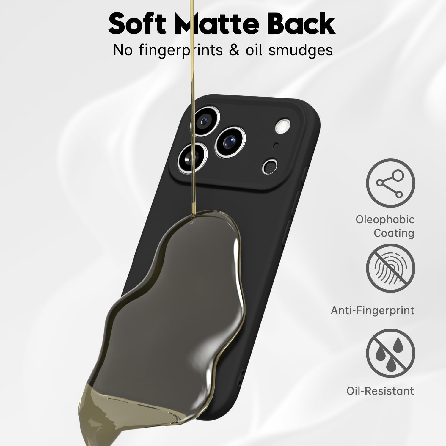 DarlingCase Liquid Silicone iPhone 17 Pro Max Case, Compatible with iPhone 11 12 13 14 15 16 17 Series (Pro / Pro Max / Plus), Solid Color Shockproof Cover with Precise Cutouts and Responsive Buttons – Smooth Feel, Clean Look, Ready to Roll