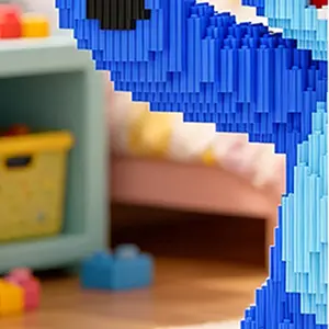 DIY Building Bricks Creative Stacking Play Set for Family Fun
