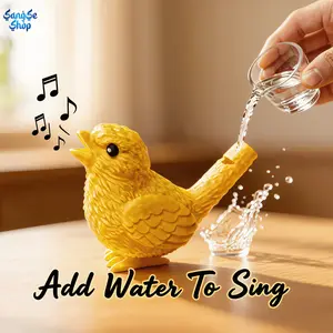 Realistic Bird Whistle, Water Bird Sound Whistle Toy, Lifelike Birdsong Sound Maker, Novelty Desktop Fidget Toy & Home Decor, Fun Stress Relief Gadget, Creative Gift for Adults, Kids, Bird Lovers & Party Favors