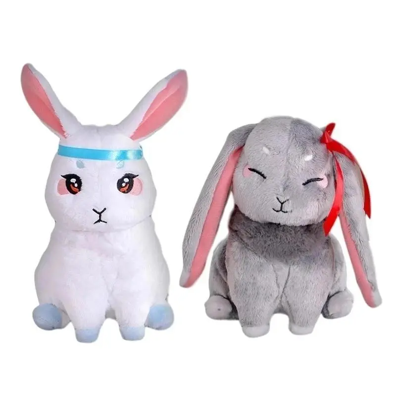 Kawaii Cute Wei Wu Xian Rabbit Lan Wang Ji Bunny Mo Dao Zu Shi Plush Doll Stuffed Toys Plush Toys Birthday Gifts