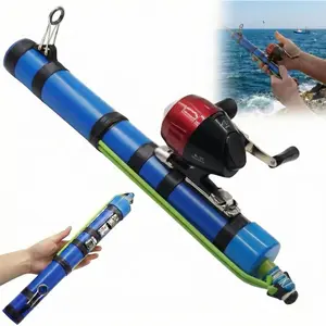 Fishing Catapult Rod 2026 Upgraded, Compact Telescopic Fly Fishing & Lure Launcher Tool, Portable Gear for Saltwater or Freshwater, Great Equipment for Sports Equipment & Tools