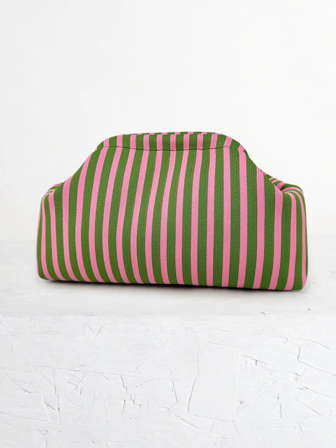 Fashion Knitted Striped Cloud Bag, Elegant Handbag for Travel Beach Daily Use, All Seasons Versatile Accessory, Stylish Crossbody Design, Everyday Crossbody Bag