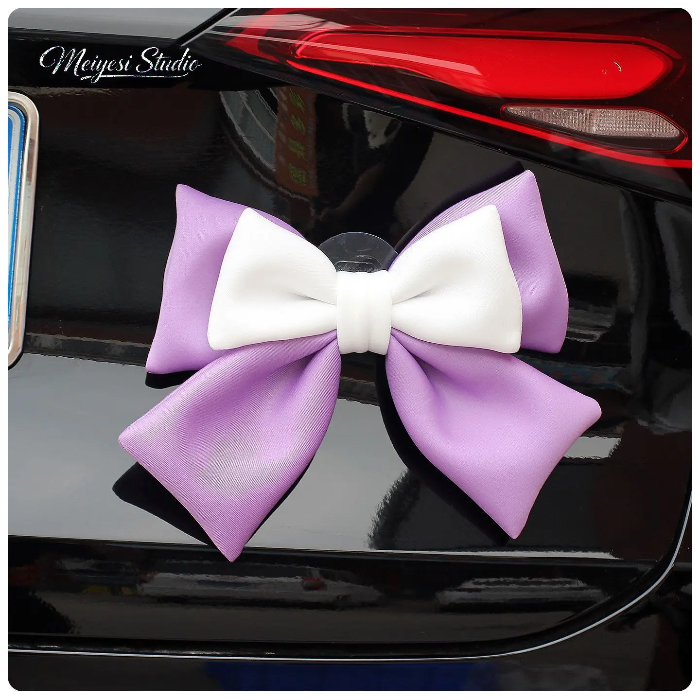 Light Purple and White Color Matching - [Large] Bo