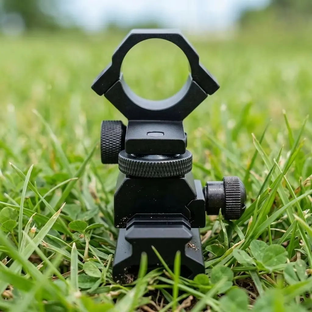 Adjustable Height and Left and Right Scope Mount Ring for Flashlight or Scope ring 25.4mm Fixed Rings for 20mm Weaver or Picatinny Mount