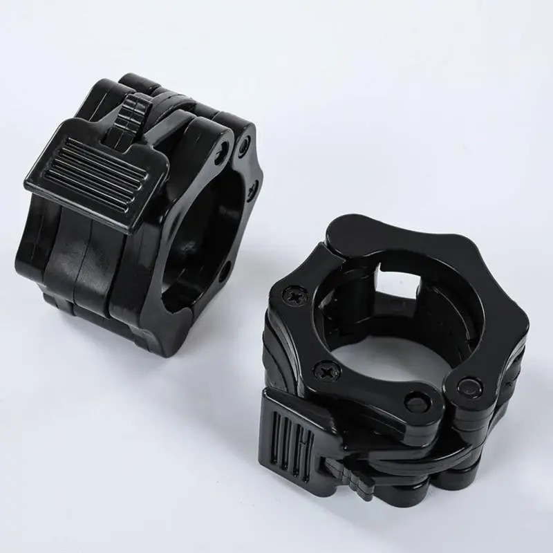 Barbell Clips Set, Quick Release Barbell Locks, Dumbbell Rod Clamps, Weight Plate Holders, Ideal for Fitness Training and Bodybuilding