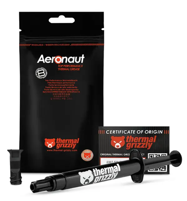 Thermal Grizzly Aeronaut 3.9g High Performance Thermal Paste Grease