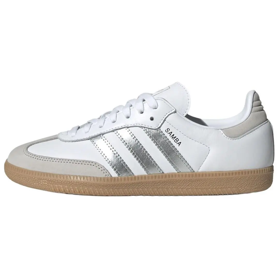 adidas Wmns Samba OG 'White Silver Metallic Grey' JI2725