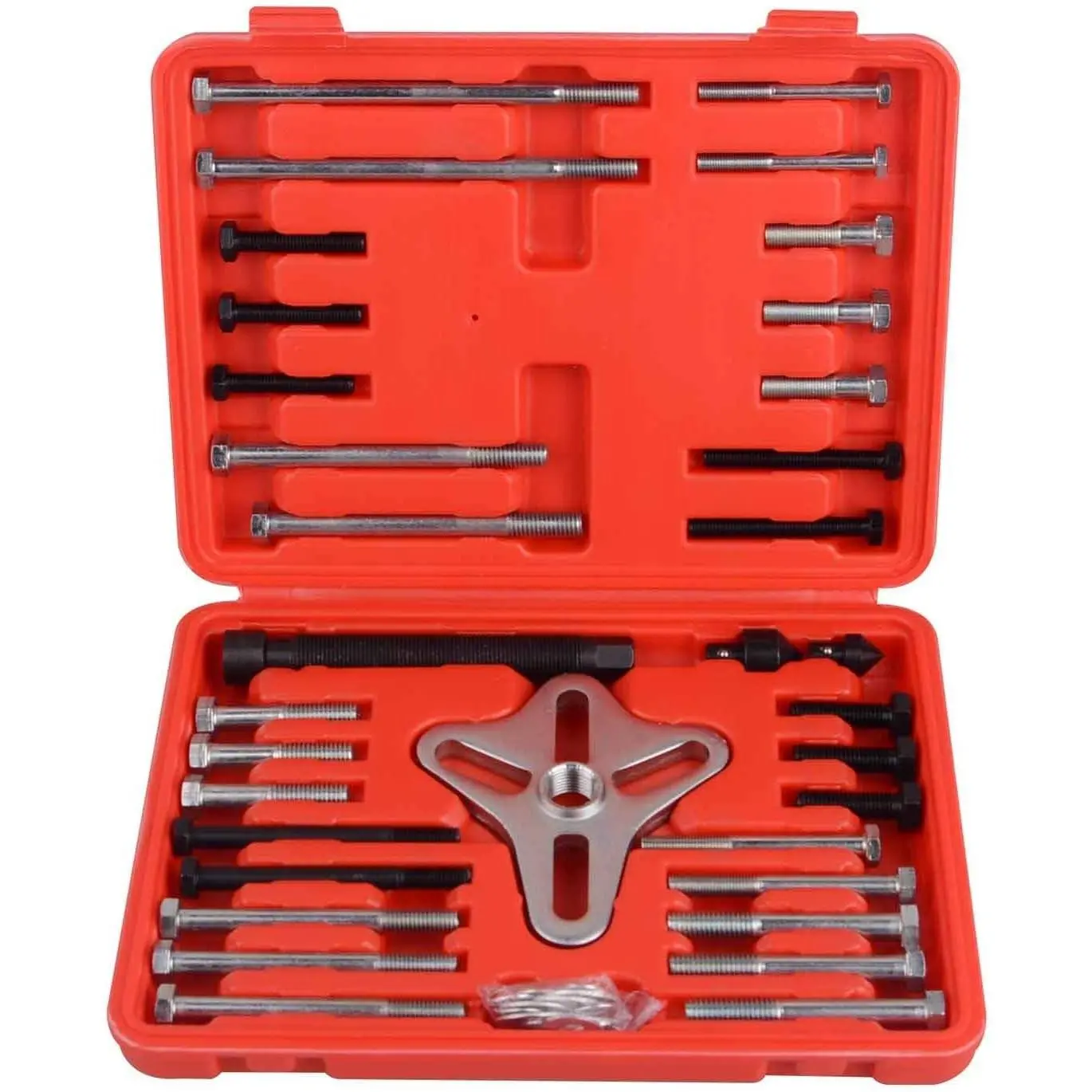 46 Pcs Balancer Puller Set Flywheel Steering Wheel Puller Kit Gear Puller Yoke Crankshaft Pulley Puller