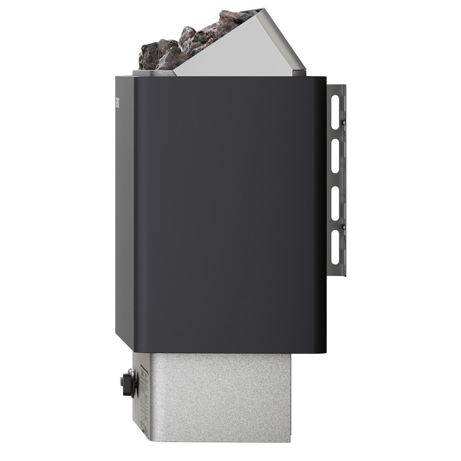 VEVOR 9KW Sauna Heater, Steam Bath Sauna Heater with Built-In Controls, Electric Sauna Stove, 3h Timer and Adjustable Temp for Max.317-459 Cubic Feet, Home Hotel Spa Shower Use 220V